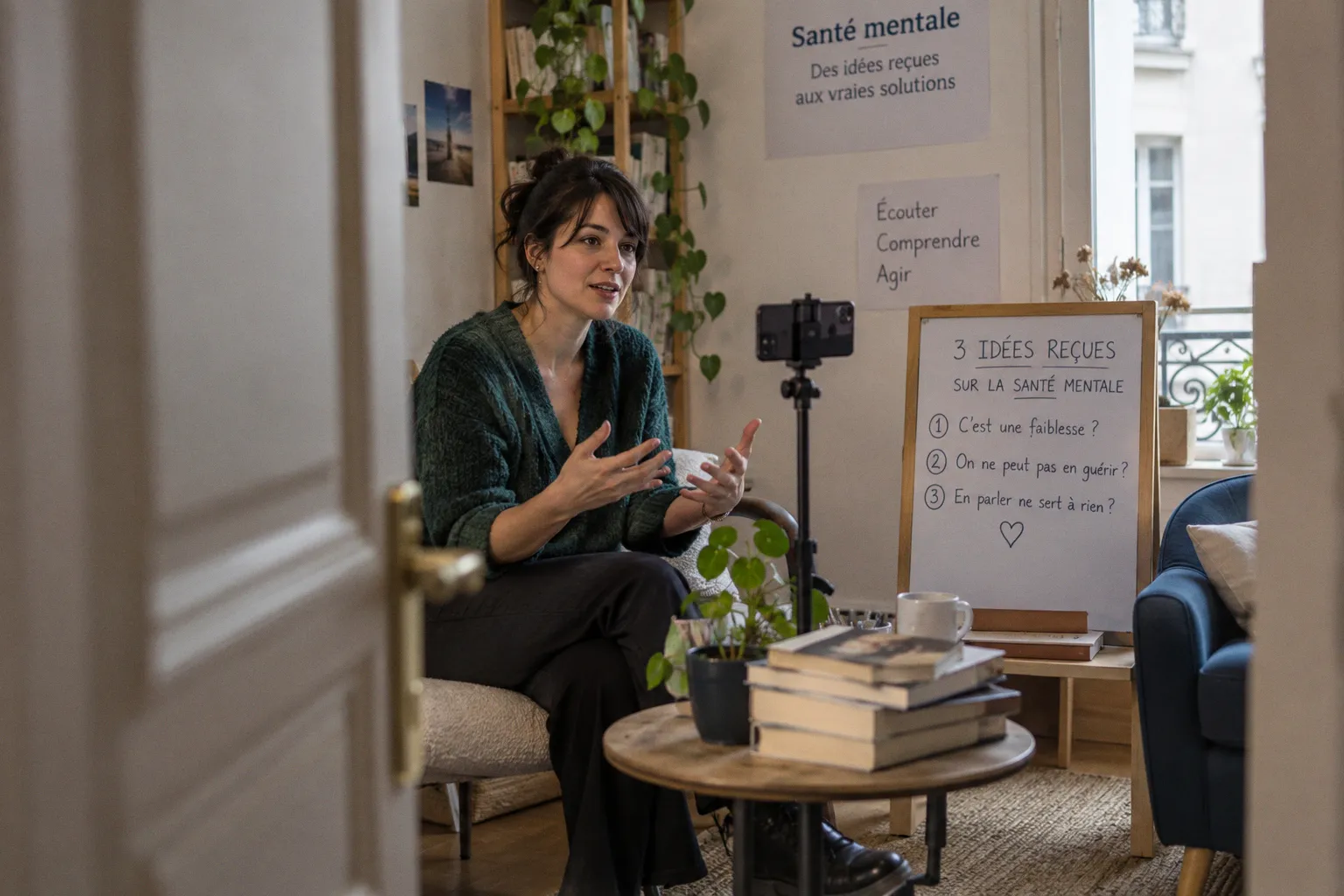 Clinicians Use Social Media to Connect and Address Mental Health Misconceptions