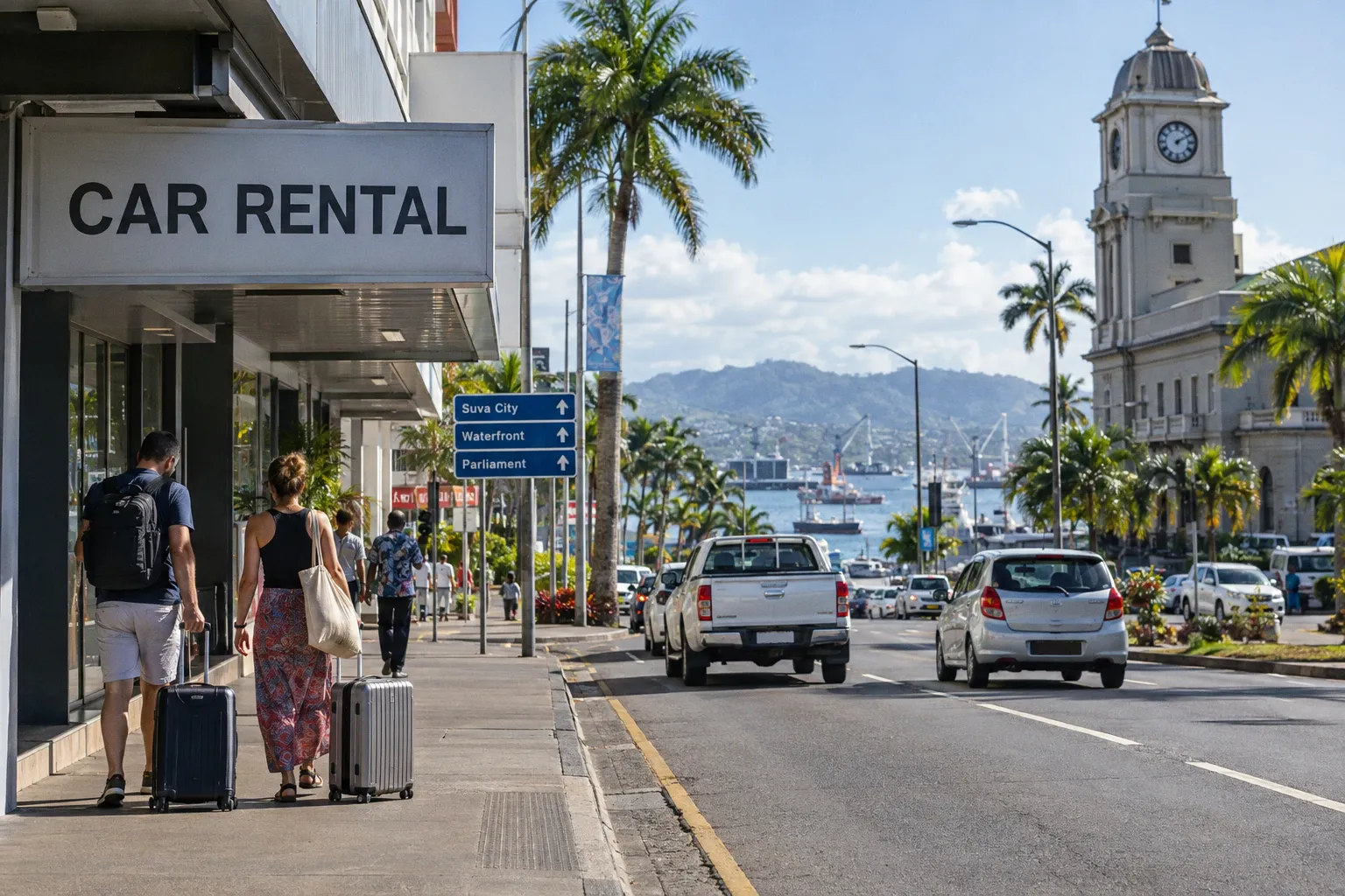 Location de voiture à Suva (Fidji) : guide pratique et conseils de route