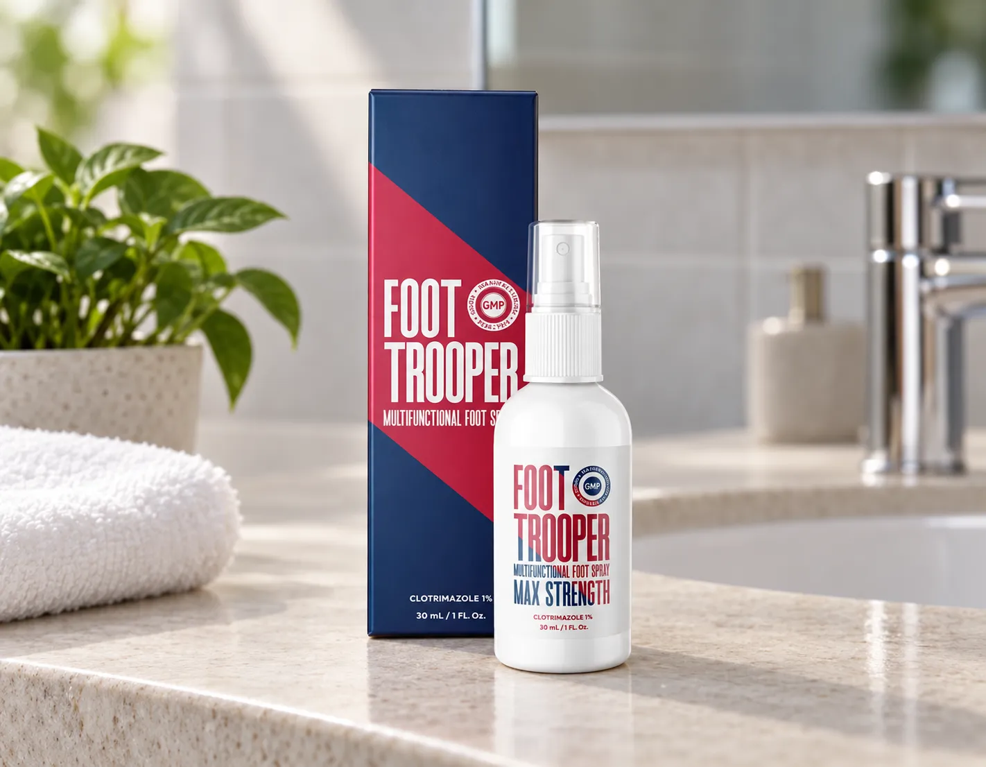Foot Trooper-fungus remedy — le produit au quotidien