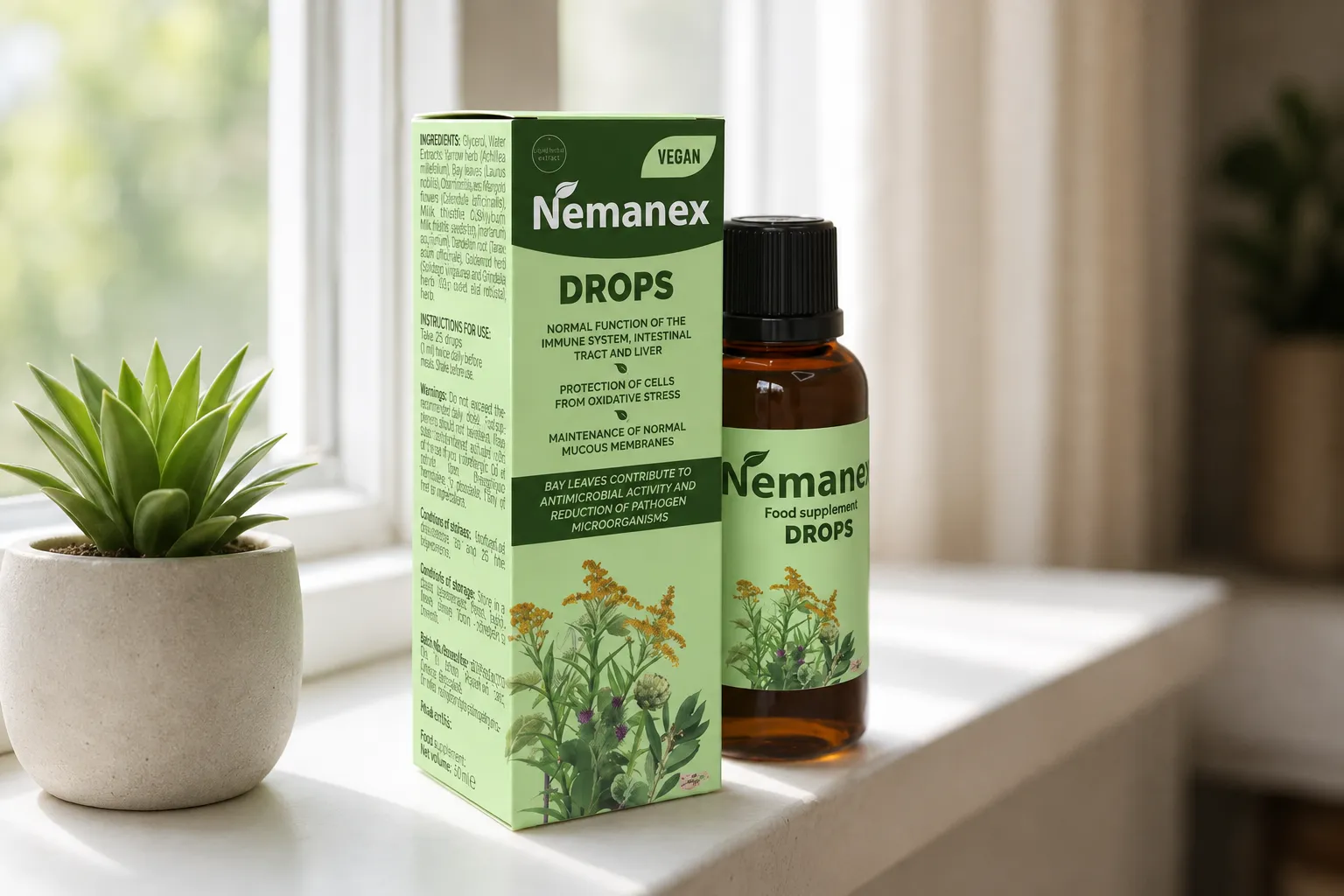 Nemanex Cystitis — le produit au quotidien
