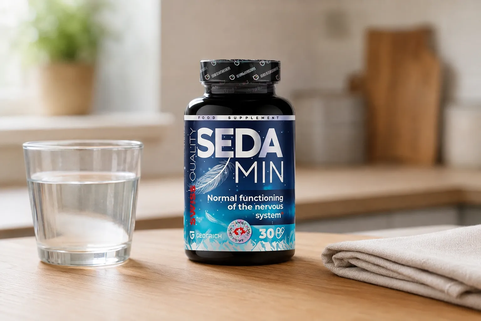 Sedamin — le produit au quotidien