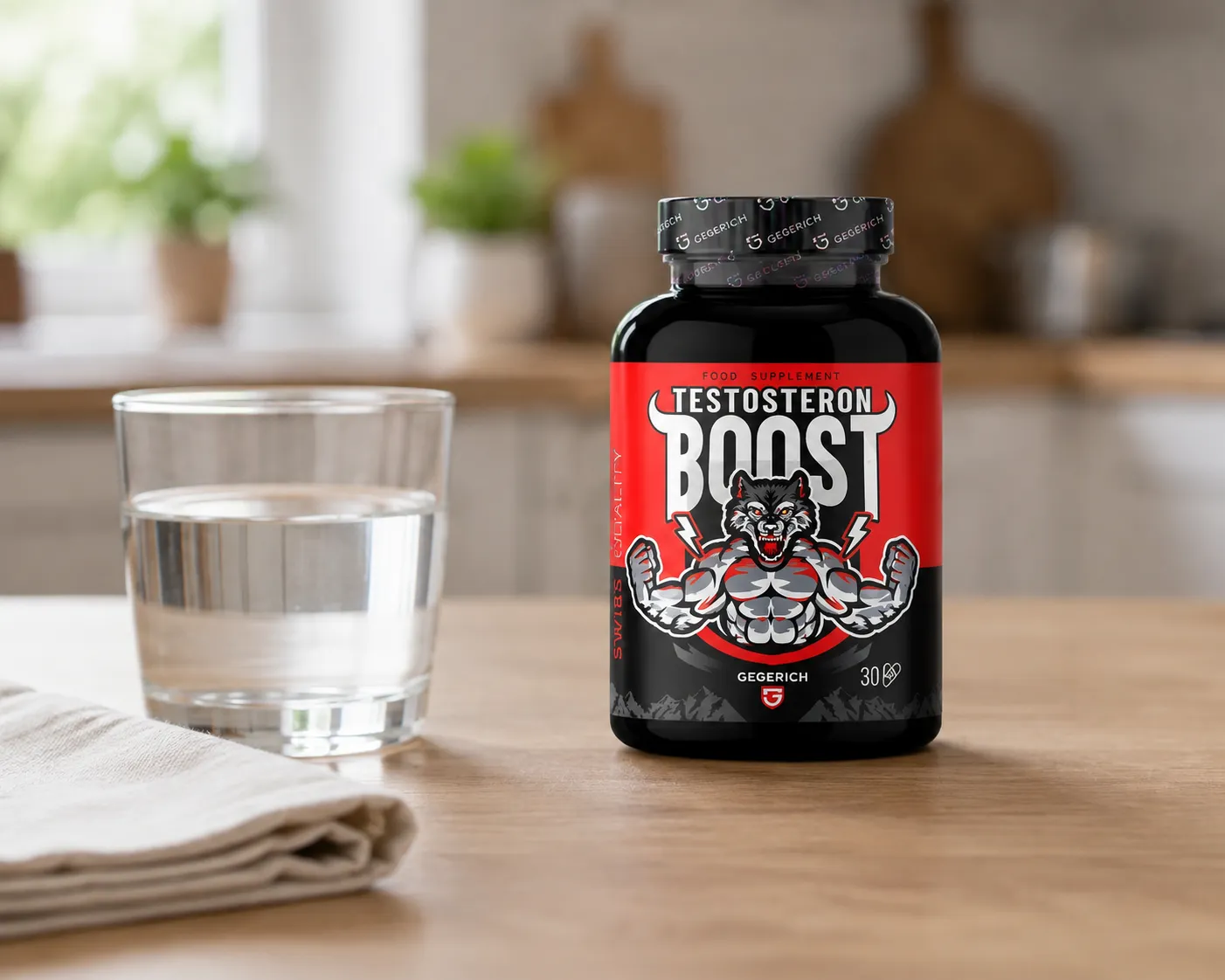 Testosteron Boost — le produit au quotidien