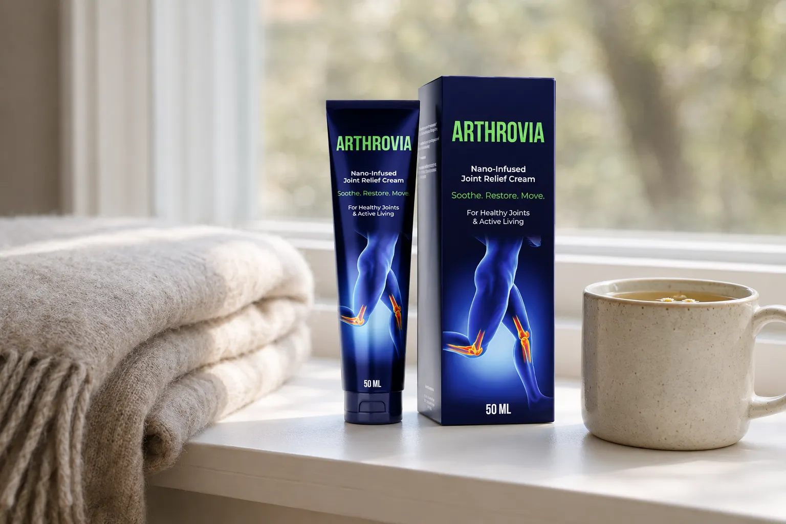 Arthrovia — le produit au quotidien