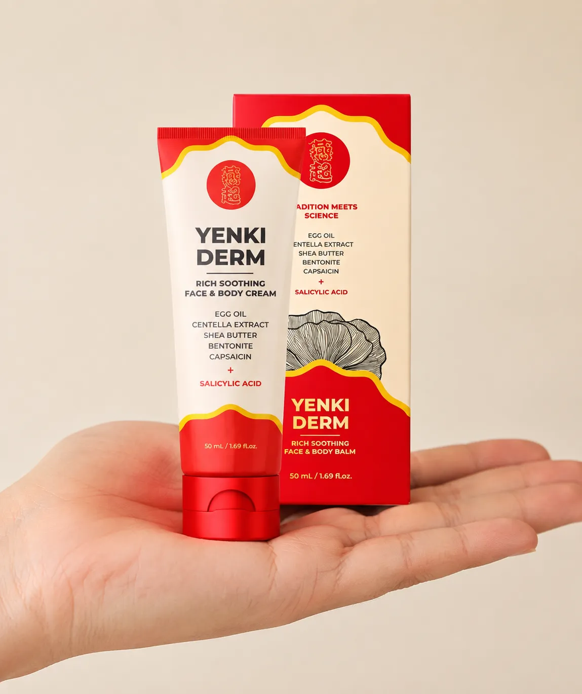 Yenki Derm — le produit en main
