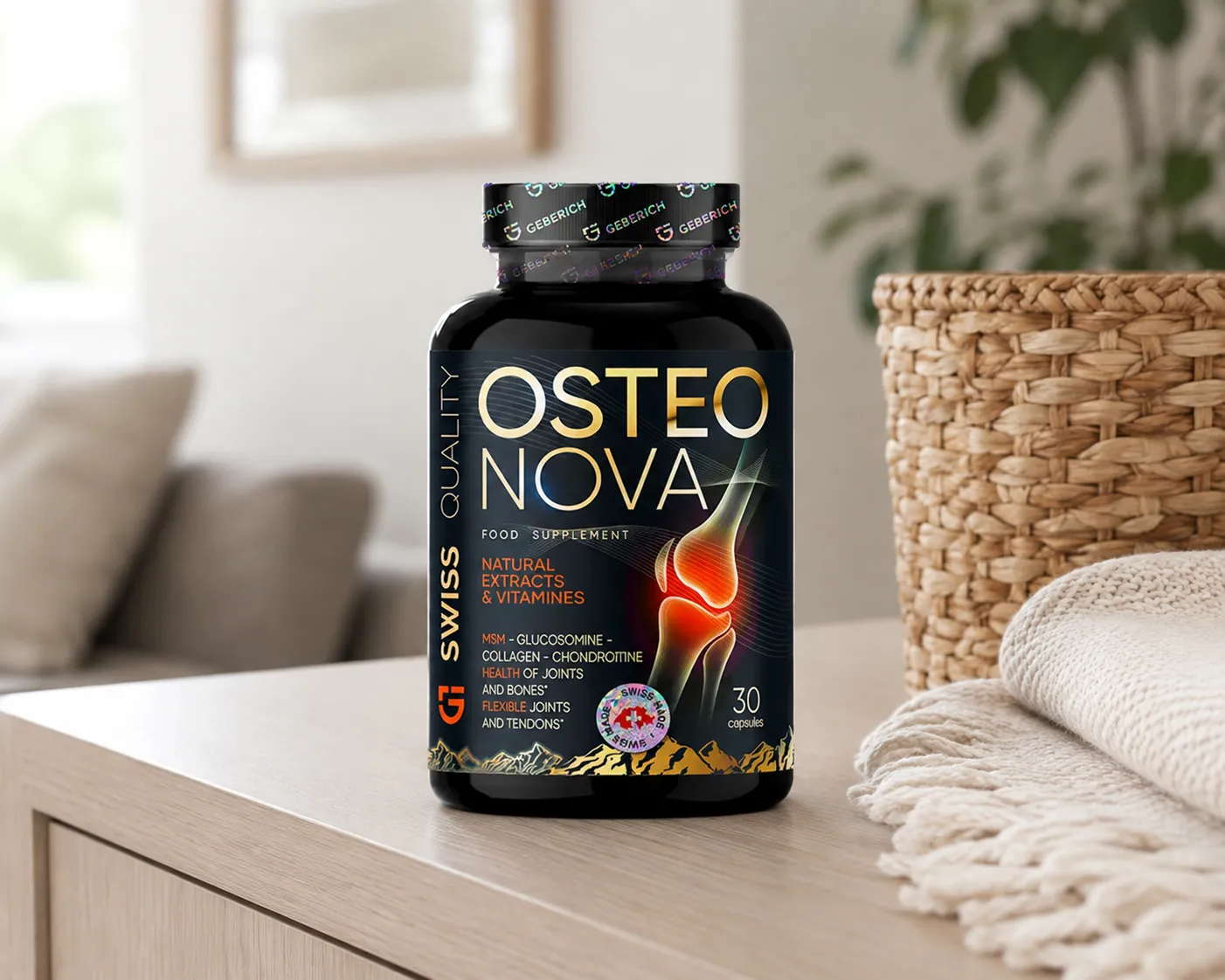 OsteoNova — le produit au quotidien