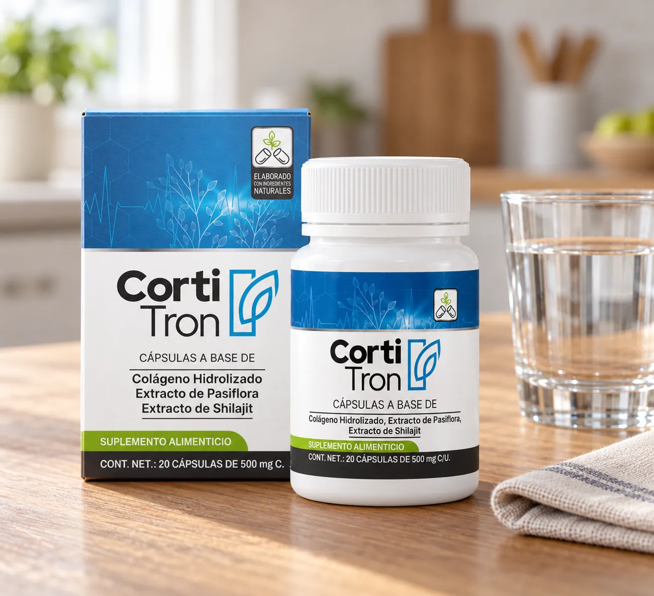 Cortitron — le produit au quotidien