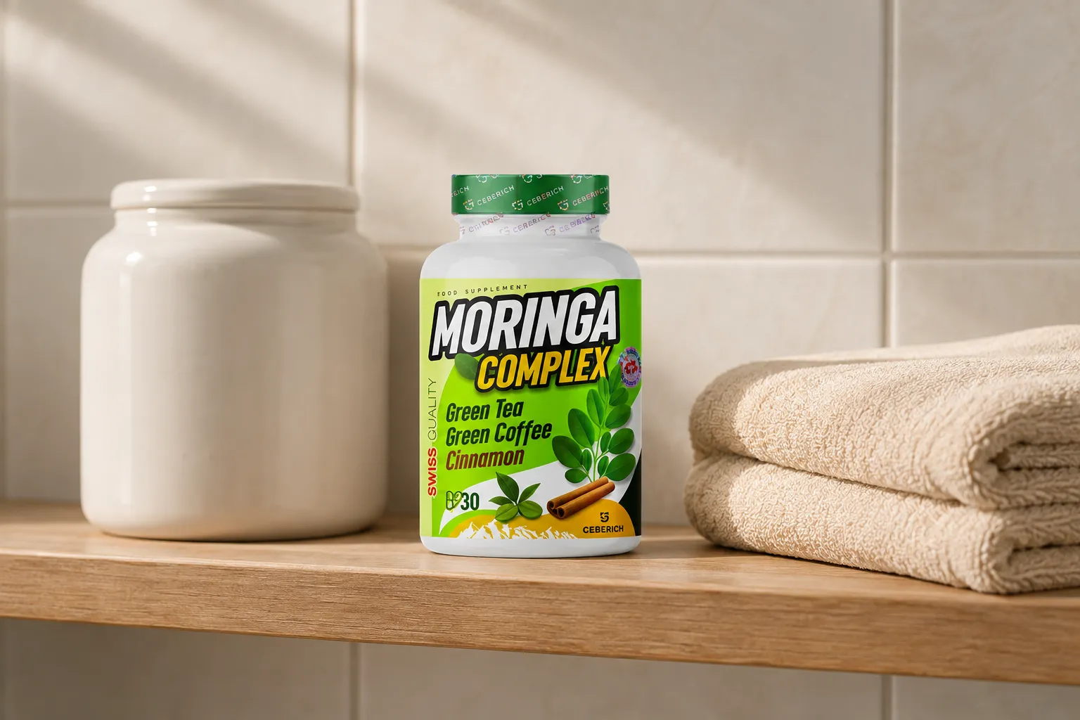 Moringa Complex — le produit au quotidien