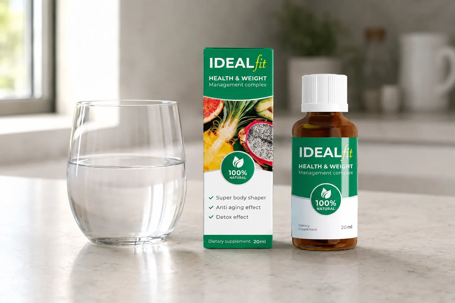 IdealFit — le produit au quotidien