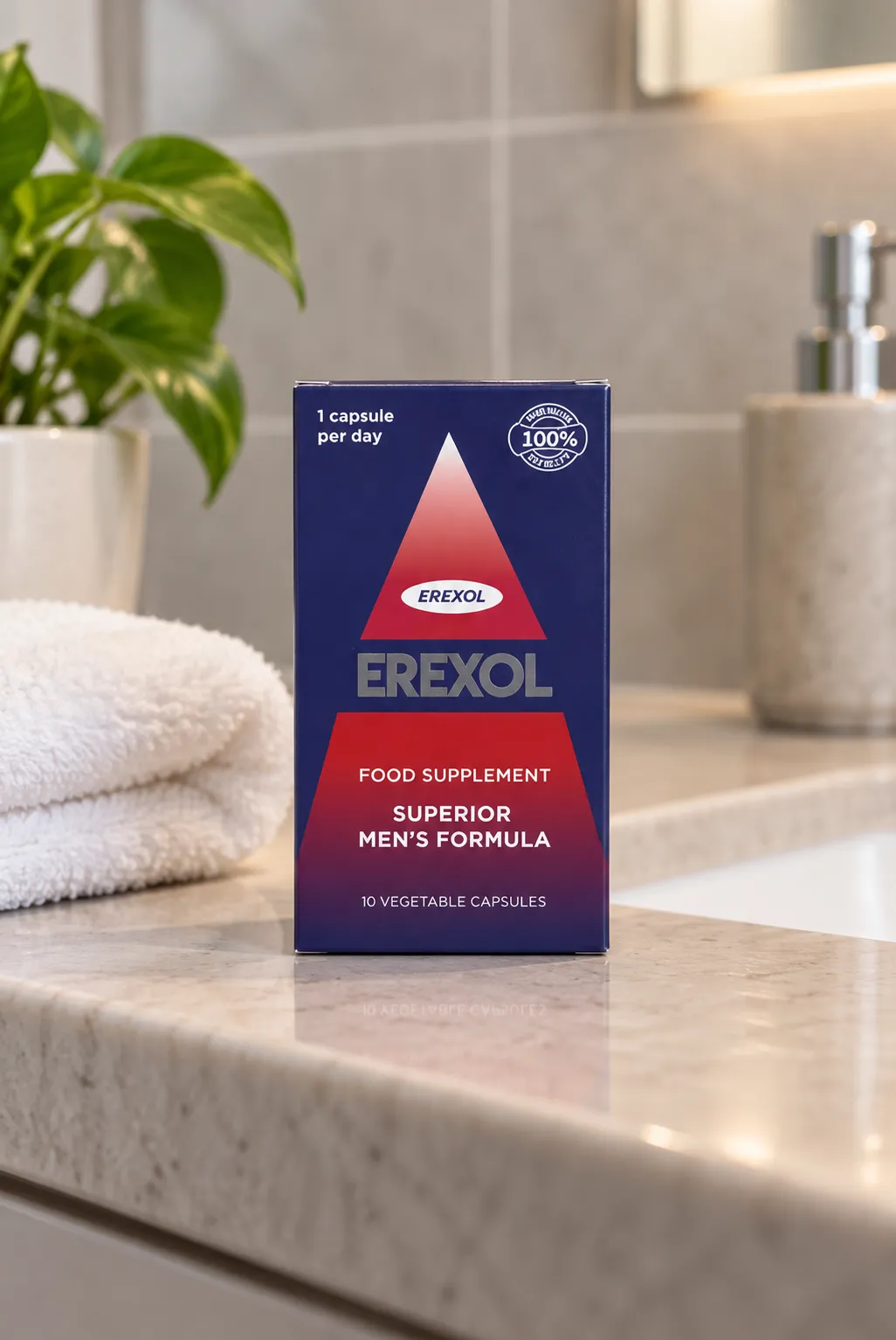 Erexol — le produit au quotidien