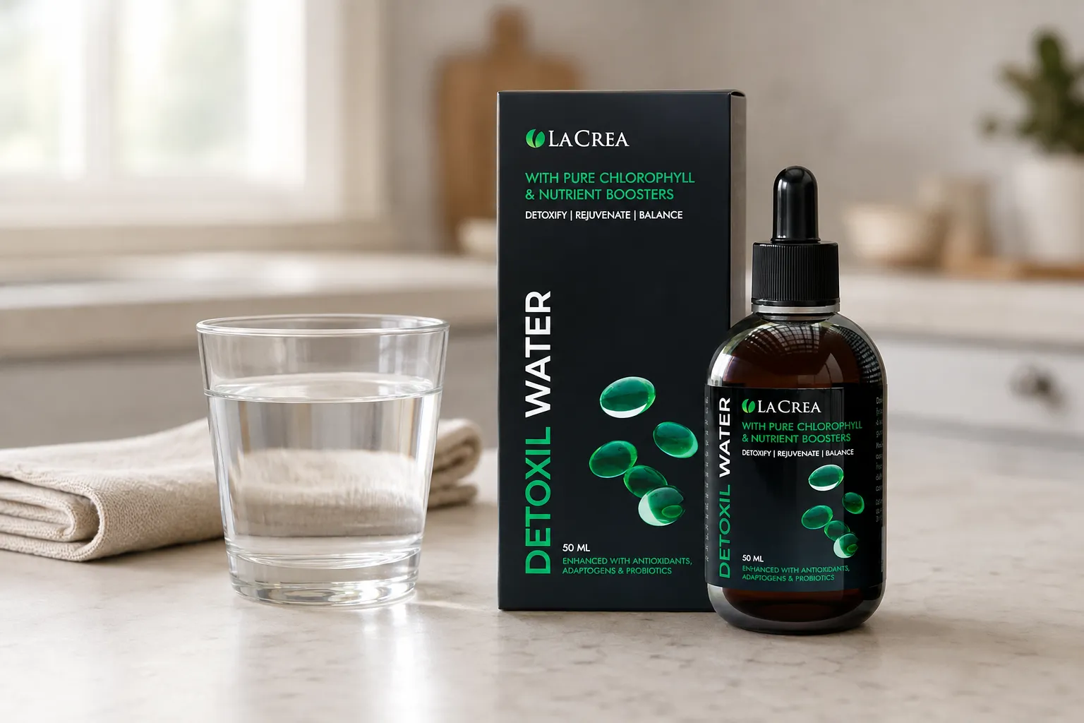 Detoxil water — le produit au quotidien